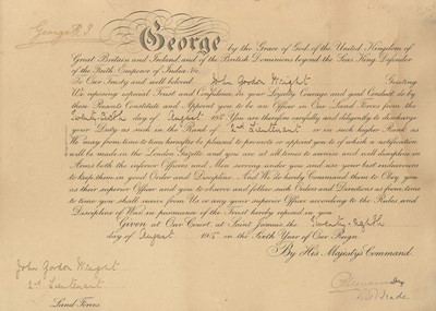 Lot 1713 - George V, King of the United Kingdom and the British Dominions