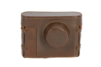 Lot 327 - A Leica Ever Ready Case for Leica III A/B with Leica Motor