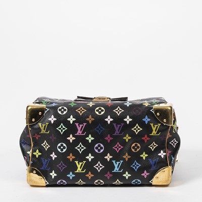 Lot 276 - Louis Vuitton Black Murakami Multicolore Speedy 30