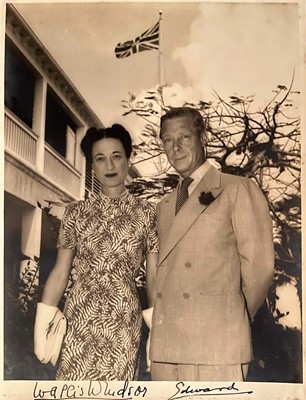 Lot 1708 - Edward, Duke of Windsor and Wallis Windsor