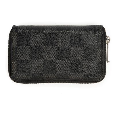 Lot 66 - Louis Vuitton Damier Graphite Compact Zippy Coin Purse