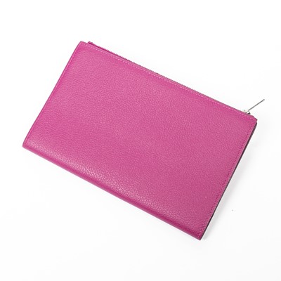 Lot 44 - Hermes Rose Pourpre Epsom Eazip PM Agenda Cover