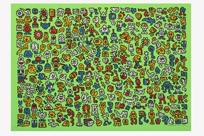 Lot 446 - MR DOODLE (BRITISH B. 1994)