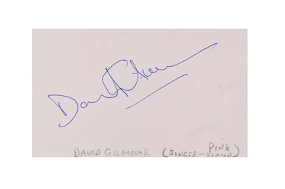 Lot 1174 - Gilmour (David)
