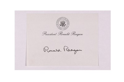 Lot 1681 - Reagan (Ronald)