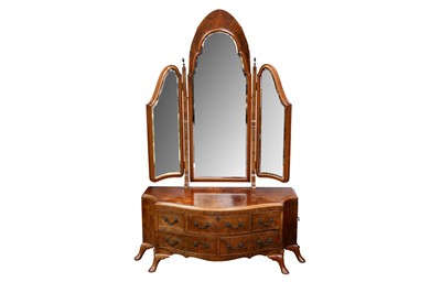 Lot 39 - A WALNUT DRESSING TABLE BY MAURICE ADAMS, EARLY 20TH CENTURY