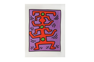 Lot 410 - KEITH HARING (AMERICAN 1958-1990)