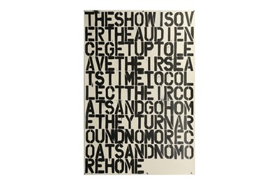 Lot 348 - CHRISTOPHER WOOL (AMERICAN B. 1955)