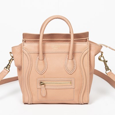 Lot 32 - Celine Peach Nano Luggage Bag