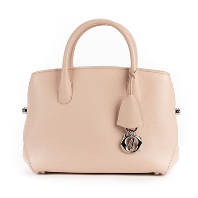 Lot 36 - Dior Pale Pink Open Bar Charm Tote