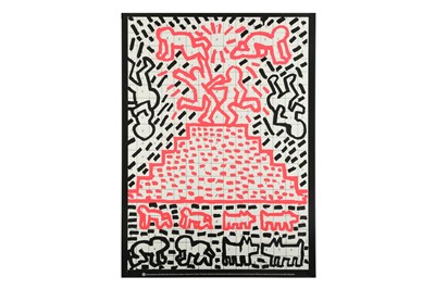 Lot 406 - KEITH HARING (AMERICAN 1958-1990)