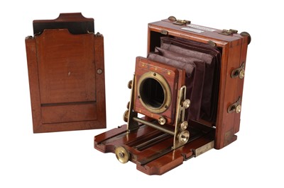 Lot 1 - An unusual Lancaster 1/4 instantograph, 1887