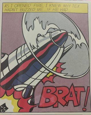 Lot 696 - ROY LICHTENSTEIN (AMERICAN 1923-1997)