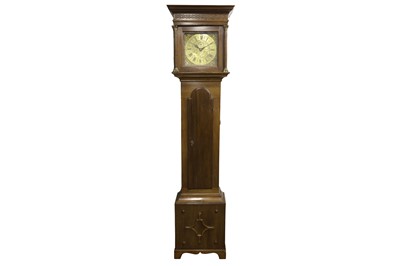Lot 225 - AN 18TH CENTURY MAHOGANY THIRTY HOUR LONGCASE CLOCK SIGNED THOMAS TUDOR, FROOM