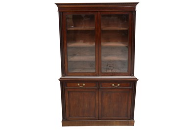 Lot 34 - A GILLOWS MAHOGANY BOOKCASE, CIRCA 1900