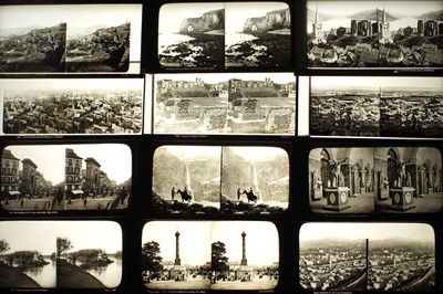 Lot 414 - Glass Stereo Positives, Europe interest, c.1870s.
