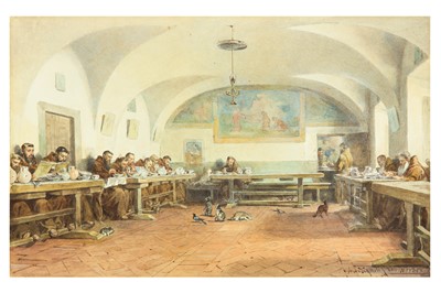 Lot 581 - ANTONIO BIGNOLI (ITALIAN 1812-1886) after JACQUES ALFRED VAN MUYDEN (SWISS 1818-1898)