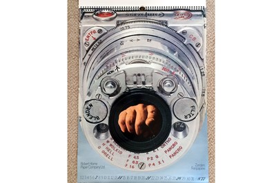 Lot 191 - A Rare Large 1977 Zanders Calendar with 3D Images, inc Compass Camera etc.