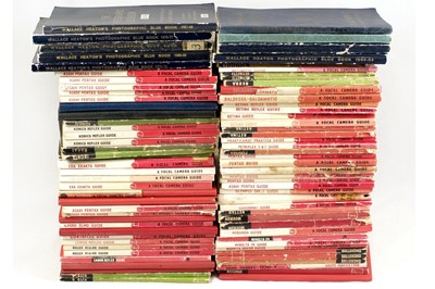 Lot 197 - Around 80 Focal Press Camera Guides & 9 Wallace Heaton Blue Books.