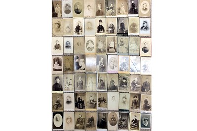 Lot 331 - Cartes de Visites, Women and Children Portrait, c.1850-1890