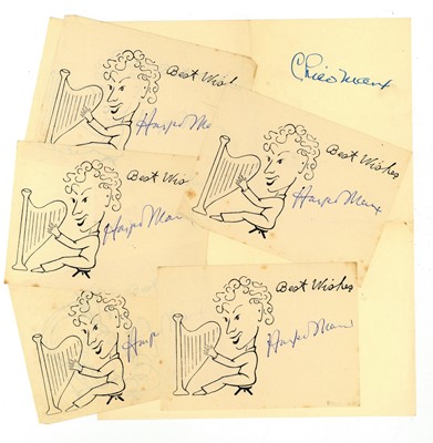 Lot 1539 - Marx (Harpo & Chico)