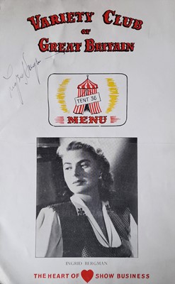 Lot 1468 - Bergman (Ingrid)