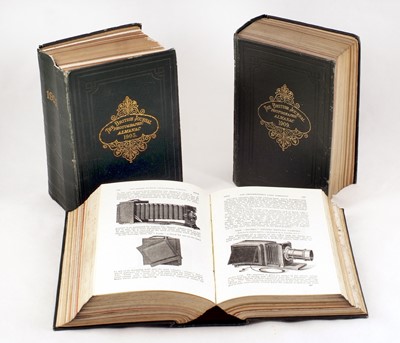 Lot 198 - British Journal Photographic Almanacs, 1905, 1909 and 1910.