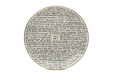 Lot 860 - GRAYSON PERRY (B. 1960)