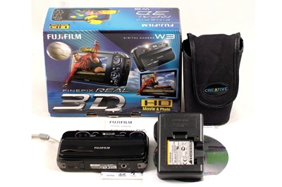 Lot 66 - Fuji FinePix Real 3D W3 Digital Stereo Camera.
