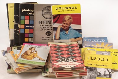 Lot 208 - Quantity of Trade Catalogues, Price Lists & Brochures inc R F Hunter 1930.