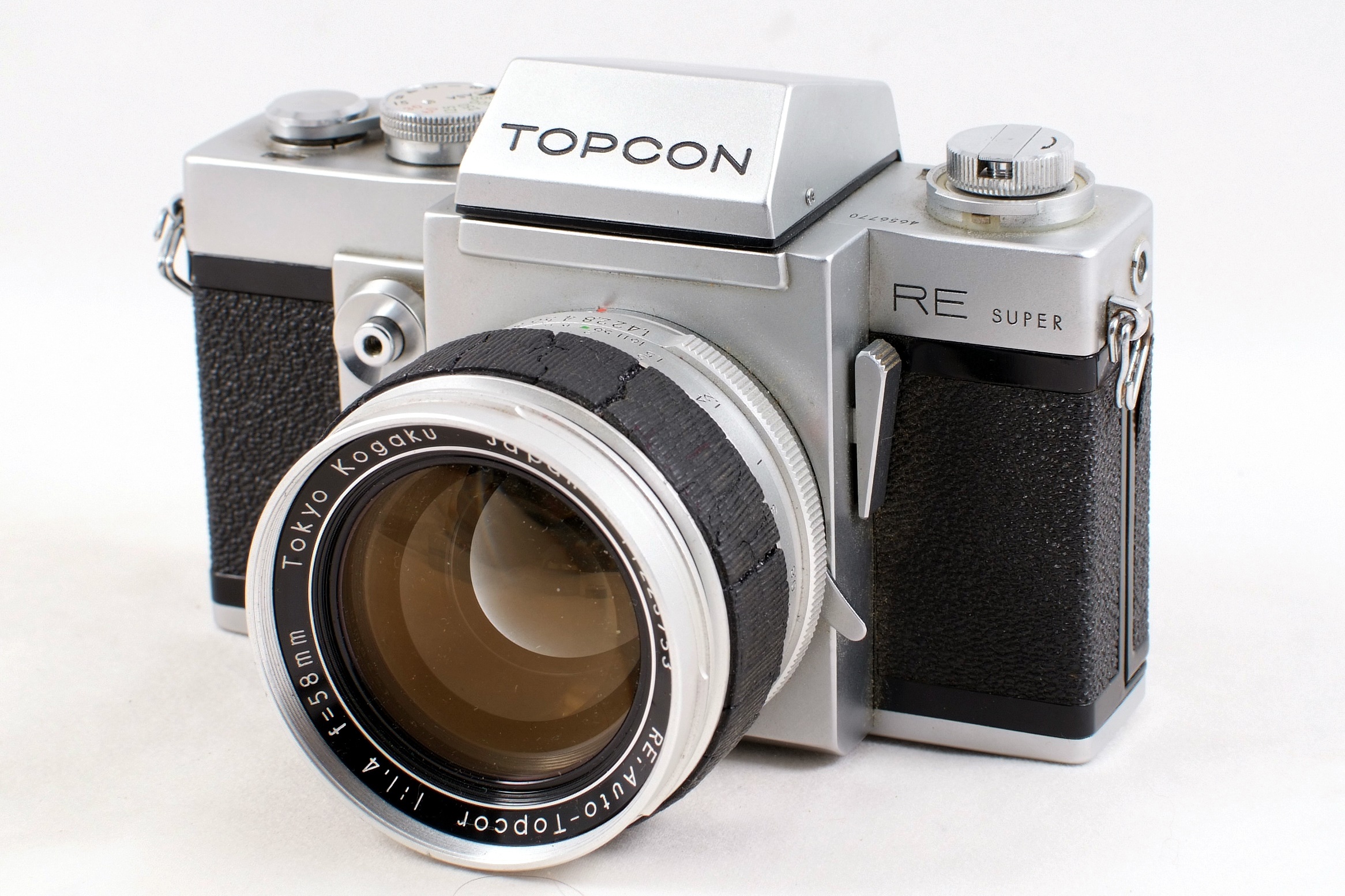 Topcon RE Super RE ＋ Auto 58mm F1.4 Lot 30 - Topcon RE Super with 58mm f1.4 RE Auto-Topcor