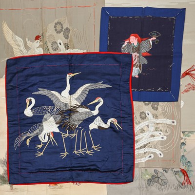 Lot 321 - A COLLECTION OF SILK FUKUSA (GIFT COVER).