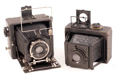 Lot 199 - Ihagee Zweiverschluss & ICA Minimum Palmos Focal Plane Cameras.