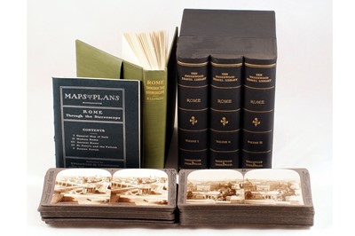 Lot 409 - Boxed Set of Underwood & Underwood Stereo Views of Rome.