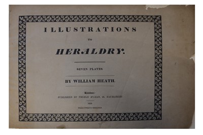 Lot 1082 - Heath. Illustrations to Heraldry, 1828