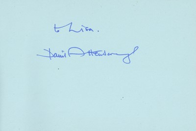 Lot 1423 - Autograph Albums.- Actors & Entertainers