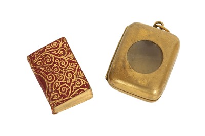 Lot 38 - AN OTTOMAN MINIATURE QUR'AN