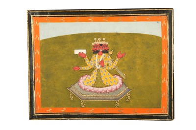 Lot 31a - THE HINDU GOD OF CREATION BRAHMA