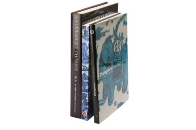 Lot 523 - THREE CHINESE ART REFERENCE BOOKS.
