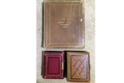 Lot 196 - An 1893 Grand Tour Photograph Album & 2 Carte de Visite Albums.