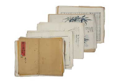 Lot 218 - MUSTARD SEED GARDEN PAINTING MANUAL, PART III: BIRDS, FLOWERS AND INSECTS [Jie zi yuanhua zhuan].