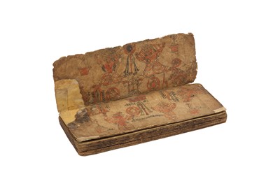 Lot 304 - A NEPALESE ILLUSTRATED MANUSCRIPT.