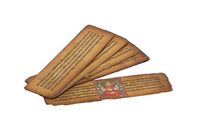 Lot 310 - A NEPALESE MANUSCRIPT.