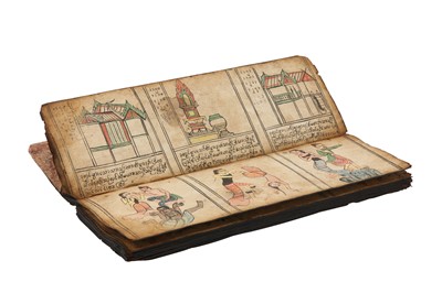 Lot 318 - A BURMESE ASTROLOGER’S FORTUNE TELLING MANUAL, PARABAIK.