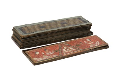 Lot 317 - A TIBETAN MANUSCRIPT.