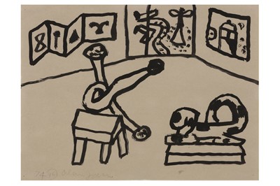 Lot 325 - ALAN DAVIE, R.A. (1920–2014)