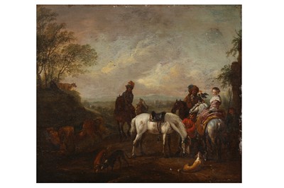 Lot 127 - CIRCLE OF PHILIPS WOUWERMAN (HAARLEM 1619 - 1668)
