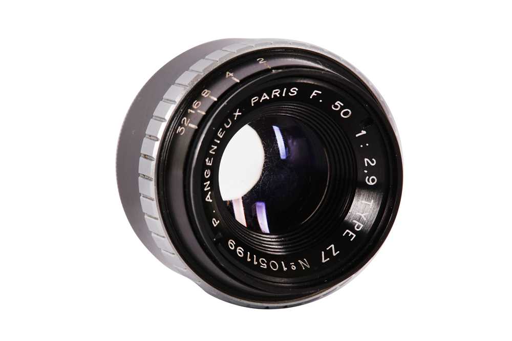 Lot 232 - A P. Angenieux Paris 50mm f/2.9 Type Z7
