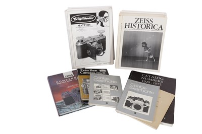 Lot 186 - A Good Collection of Zeiss Literature