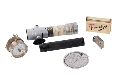 Lot 17 - A Good Selection of Early Exposure Meters and Calculators